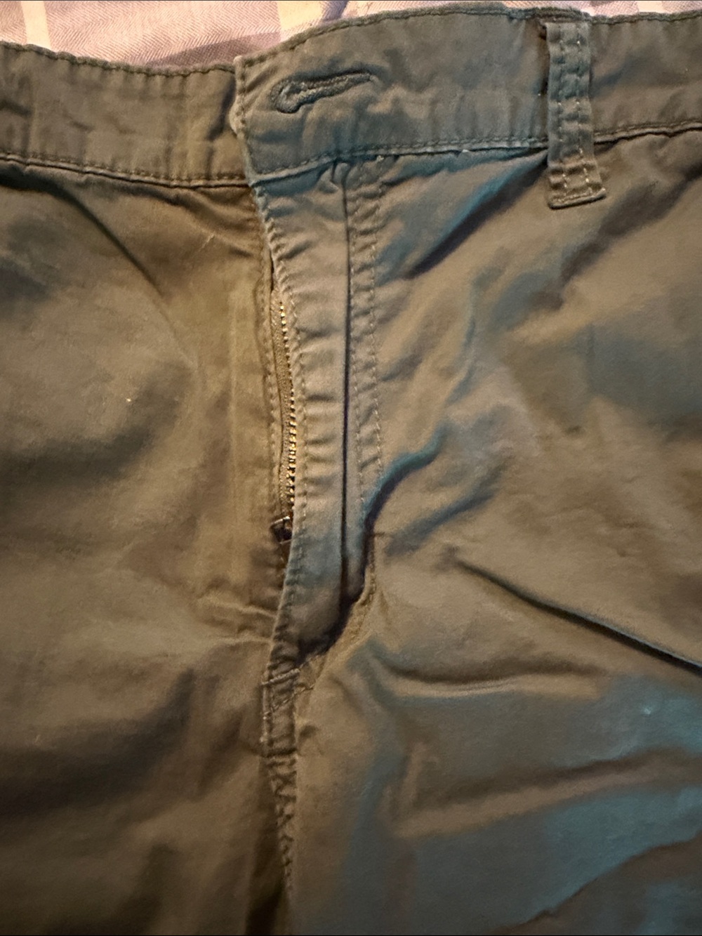 UNIONBAY Olive Green Men's Chinos